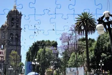 Centro histÃ³rico de Puebla, MÃ©xico. jigsaw puzzle