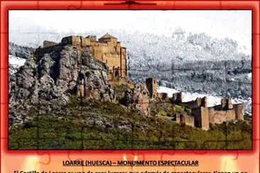 LOARRE (HUESCA) â€“ MONUMENTO ESPECTACULAR jigsaw puzzle