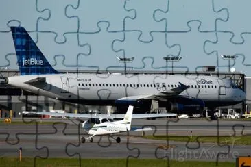 פאזל של Jetblue Airbus A320 Estados Unidos