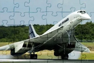 Air France Concorde Francia jigsaw puzzle