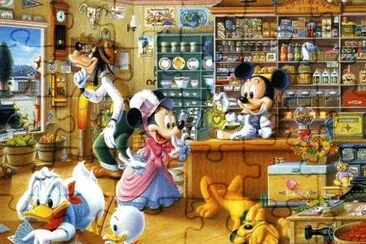 פאזל של disney