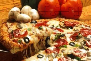 pizza jigsaw puzzle