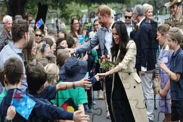 Meghan y Harry jigsaw puzzle