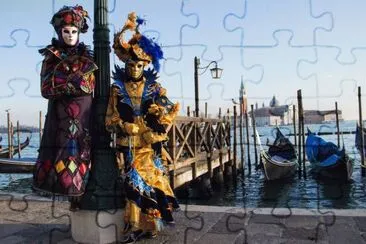 Carnival in Venice 50 jigsaw puzzle