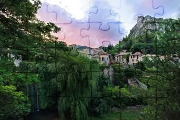 Saint-Guilhem-le-DÃ©sert(Languedoc) jigsaw puzzle