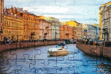 פאזל של St Petersbourg la MoÃ¯ka