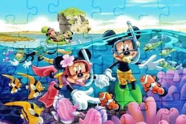 mickey   minnie 6 jigsaw puzzle