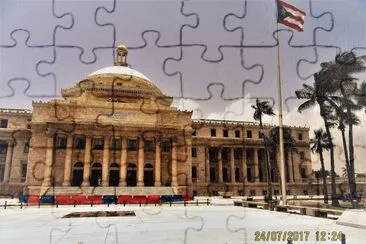 Edificio del Congreso estatal de Puerto Rico.