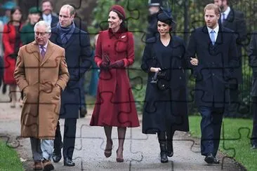 William, Kate, Meghan y Harry jigsaw puzzle