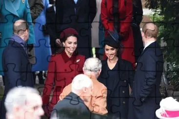 William,Kate,Meghan y Harry