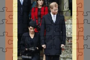 Meghan y Harry jigsaw puzzle