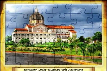 LA HABANA (CUBA) â€“ IGLESIA DE JESÃšS DE MIRAMÃR jigsaw puzzle