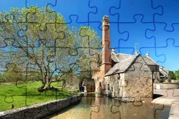 Angleterre Coastwalds moulin jigsaw puzzle