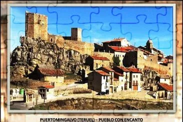 PUERTOMINGALVO (TERUEL) â€“ PUEBLO CON ENCANTO jigsaw puzzle
