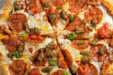 pizza jigsaw puzzle