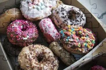 donuts jigsaw puzzle