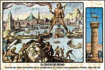 EL COLOSO DE RODAS jigsaw puzzle