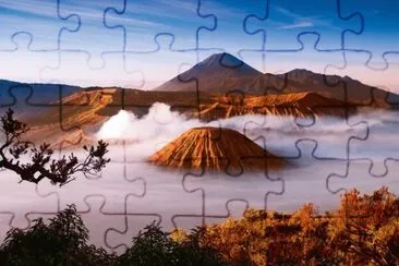 פאזל של IndonÃ©sie Sulawesi volcans