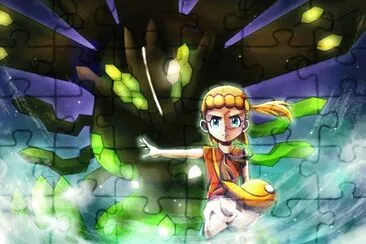 Bonnie and Zygarde jigsaw puzzle