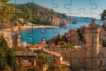 Tossa de Mar-Girona jigsaw puzzle