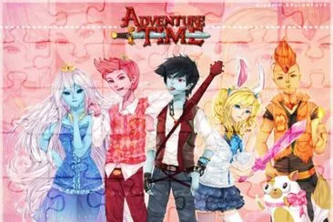 פאזל של hora de aventura