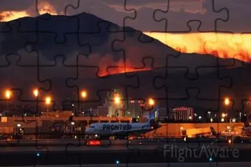 Frontier Airlines A320neo Estados Unidos jigsaw puzzle