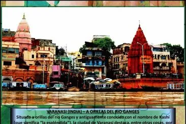 VARANASI (INDIA) â€“ A ORILLAS DEL RIO GANGES jigsaw puzzle