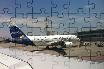 Aerogal Airbus A319 Ecuador jigsaw puzzle