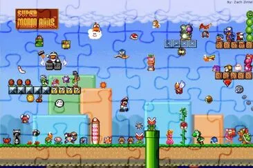 פאזל של mario bross