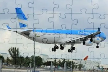 Aerolineas Argentinas Airbus A340-300 Argentina jigsaw puzzle