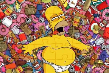 Homero Simpson jigsaw puzzle