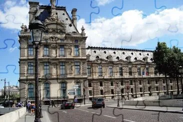 El Louvre, ParÃ­s. jigsaw puzzle