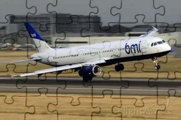 BMI A321 Reino Unido jigsaw puzzle