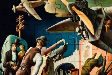Thomas Hart Benton jigsaw puzzle