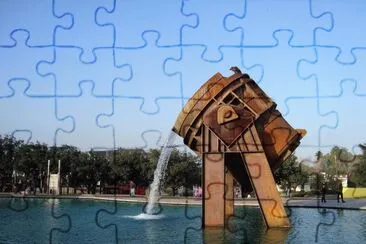 Parque La Fundidora, Monterrey. jigsaw puzzle