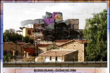 ELCIEGO (ÃLAVA) â€“ CIUDAD DEL VINO jigsaw puzzle