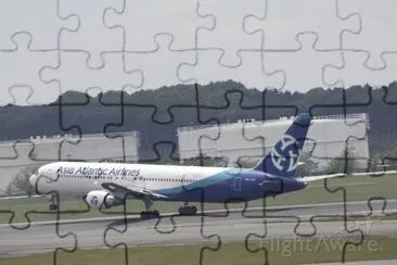 Asia Atlantic Airlines Boeing 767 300 Tailandia jigsaw puzzle