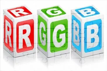 RGB jigsaw puzzle