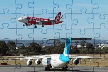 Air Asia A320 Malasia jigsaw puzzle