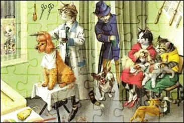 פאזל של toilette