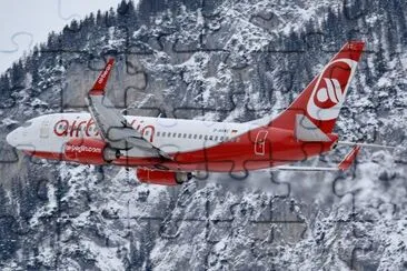 Air Berlin Boeing 737-700 Alemania jigsaw puzzle