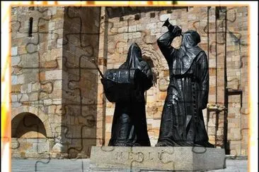 פאזל של ZAMORA â€“ PLAZA MAYOR Y EL MERLÃš
