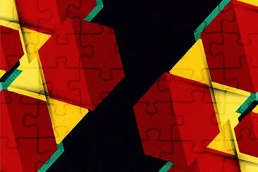 å½©è‰²å¹¾ä½•èƒŒæ™¯ jigsaw puzzle