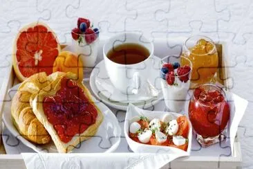 breakfast jigsaw puzzle