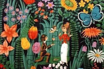peynet jigsaw puzzle