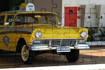 פאזל של yellow cab
