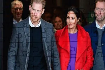 פאזל של Meghan y Harry