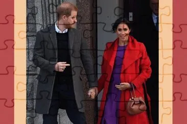 פאזל של Meghan y Harry