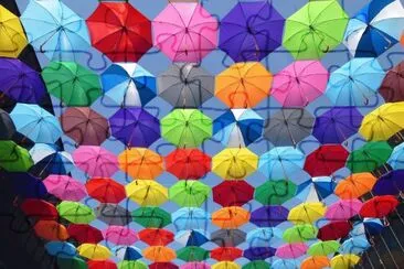 Umbrella jigsaw puzzle