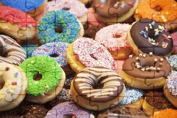 donuts jigsaw puzzle